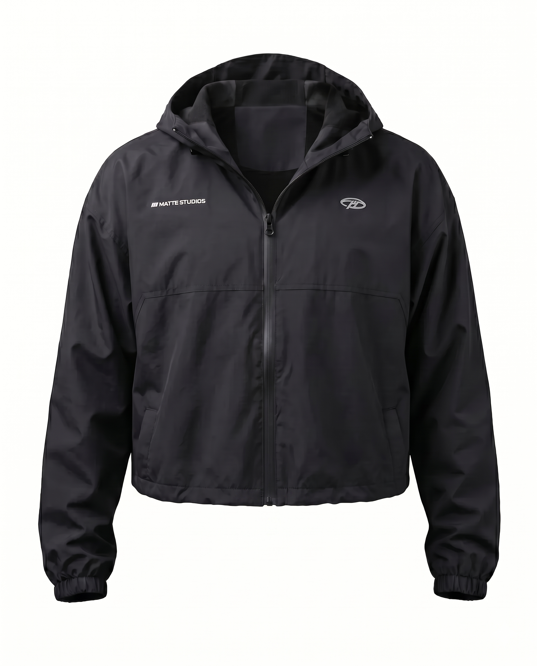 Crop Technical Windcheater