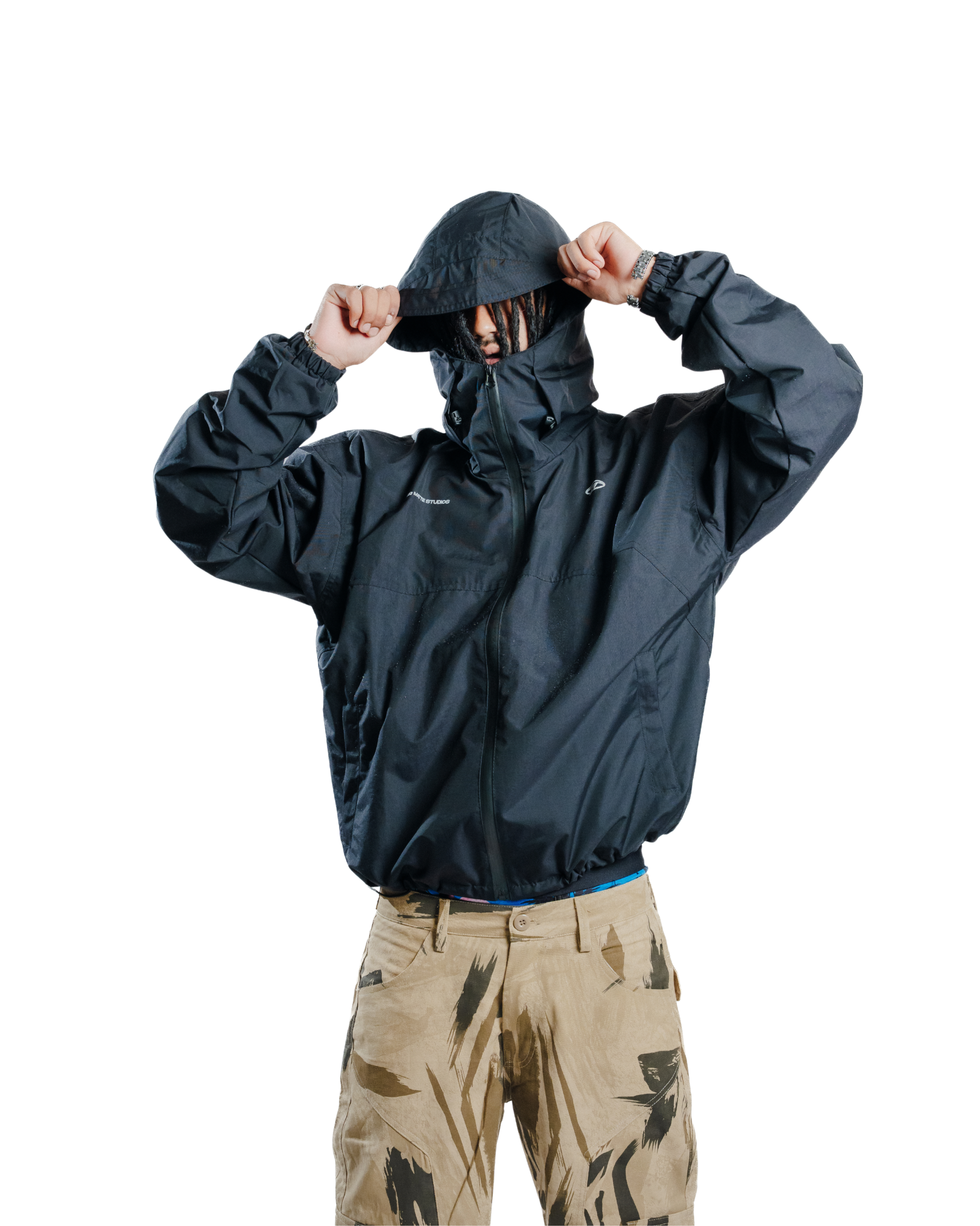 Crop Technical Windcheater