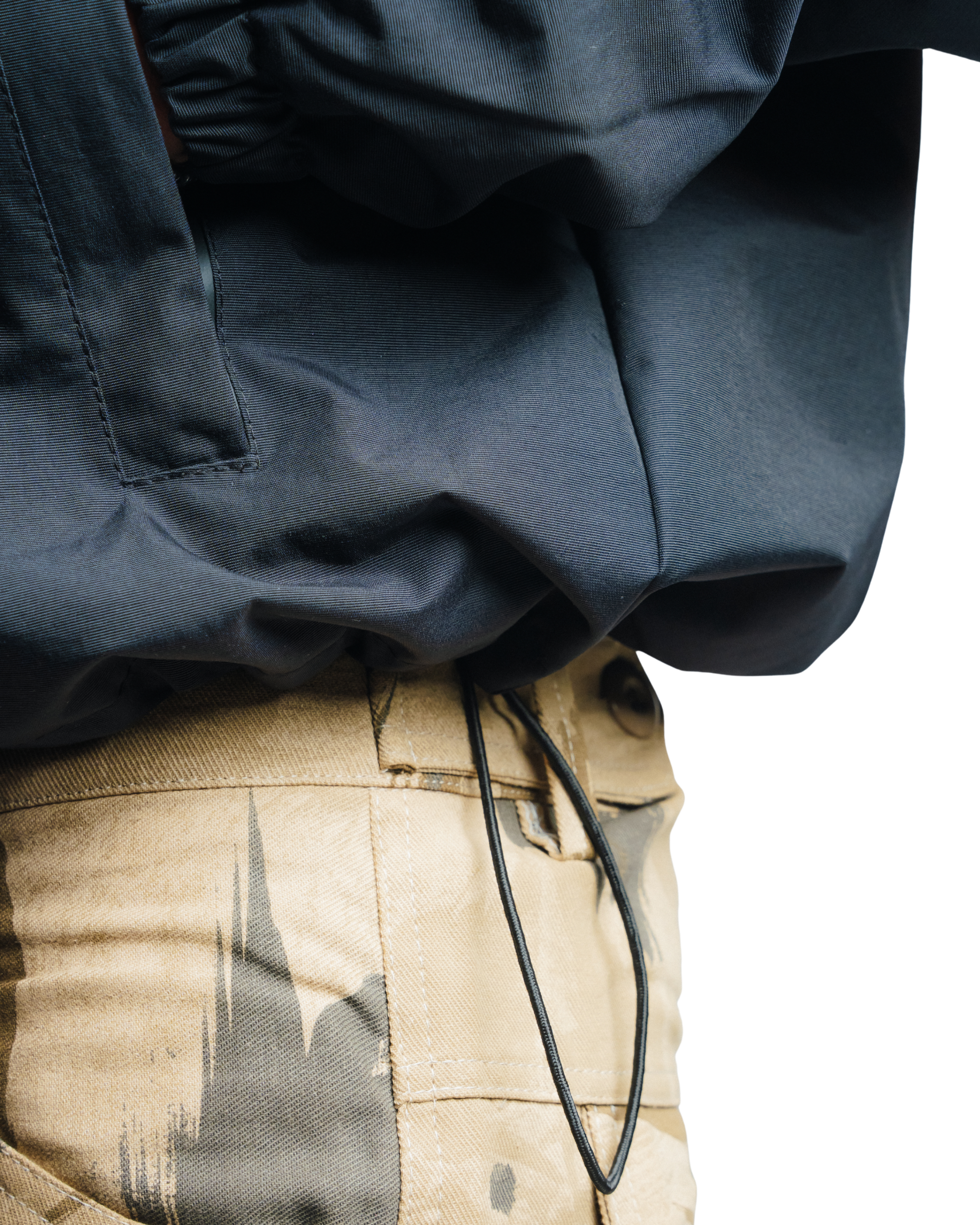 Crop Technical Windcheater