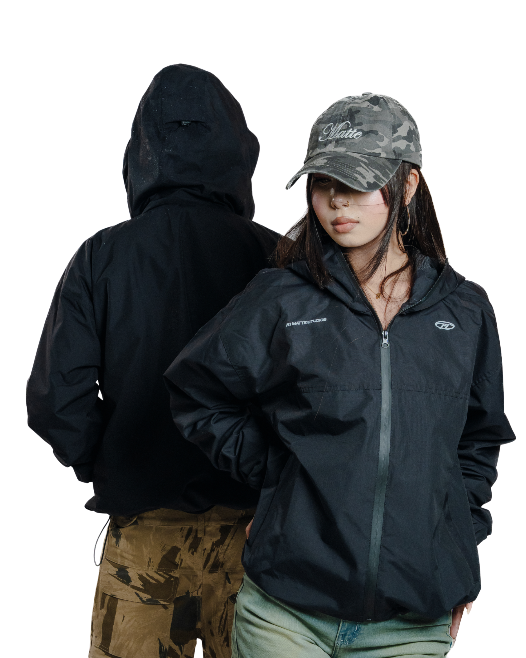 Crop Technical Windcheater